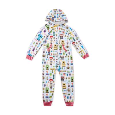 Pijama tipo mono capucha infantil Pixar Holiday, Disney Store
