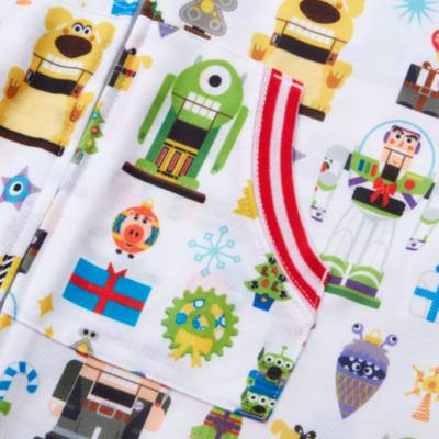 Pijama tipo mono capucha infantil Pixar Holiday, Disney Store