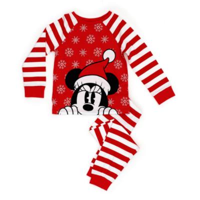 Disney Store Minnie Mouse Holiday Cheer Pyjamas For Kids