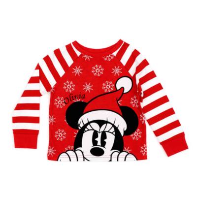 Disney Store Minnie Mouse Holiday Cheer Pyjamas For Kids