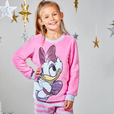 Disney Store Daisy Duck Soft Feel Pyjamas For Kids