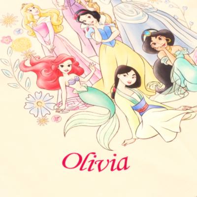 Disney Prinzessin - Pyjama f&uuml;r Kinder aus Bio-Baumwolle