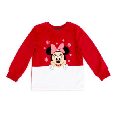 Minnie Mouse Holiday Cheer Fluffy Pyjamas For Kids