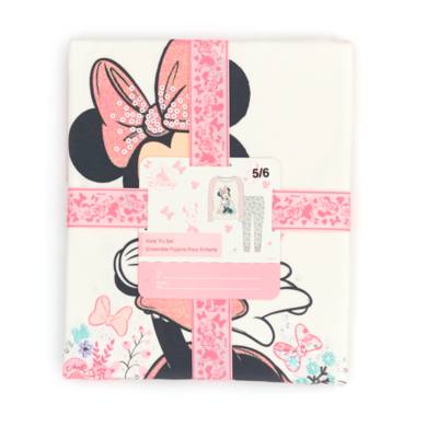 Minnie Maus - Pyjama f&uuml;r Kinder aus Bio-Baumwolle