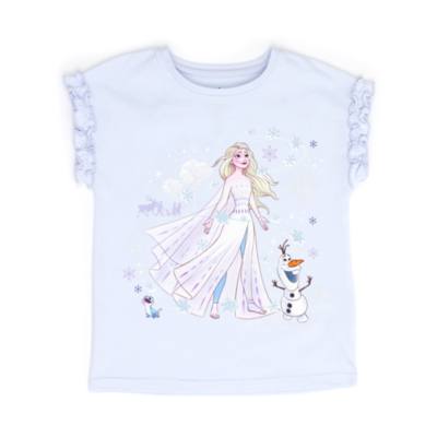 Disney Store Elsa and Olaf Organic Cotton Pyjamas For Kids, Frozen 2