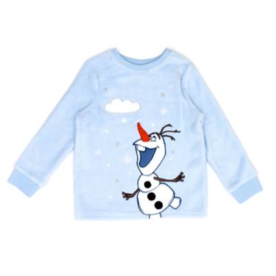 Disney Store Olaf Fluffy Pyjamas For Kids, Frozen