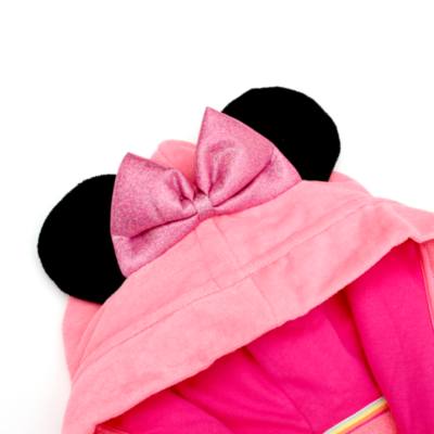 Disney Store Minnie Mouse Bath Robe For Kids