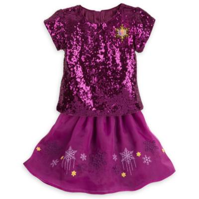 Elsa Skirt and Top Party Set For Kids