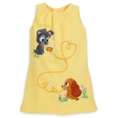 Disney Store Lady and the Tramp Furrytale Friends Dress For Kids