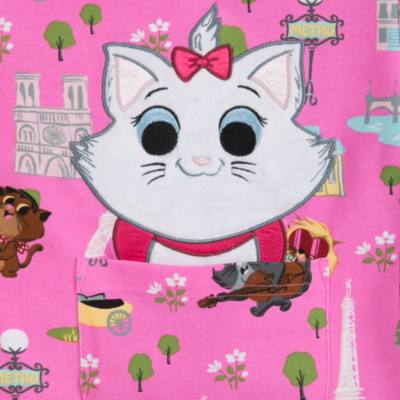 Disney Store Marie Furrytale Friends Dress and Leggings Set