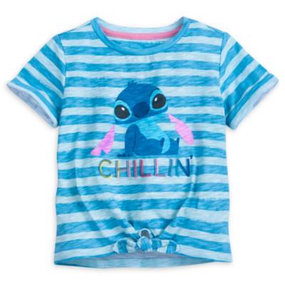 Conjunto infantil camiseta y pantalones cortos Stitch
