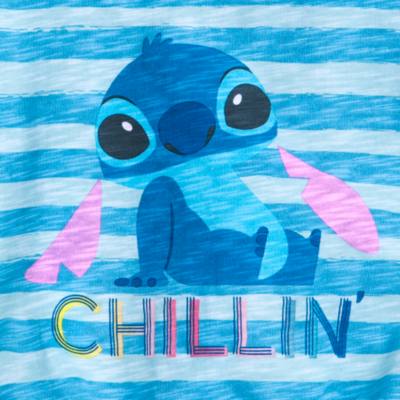 Conjunto infantil camiseta y pantalones cortos Stitch