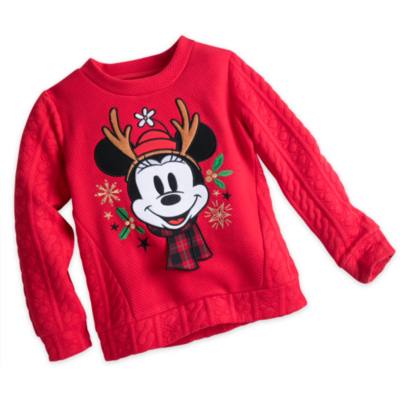 Share The Magic Minnie Mouse Festive Sweatshirt For Kids