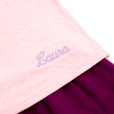 Conjunto infantil camiseta y falda Enredados