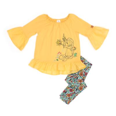Disney Store Disney Animators' Collection Top and Bottoms Set For Kids