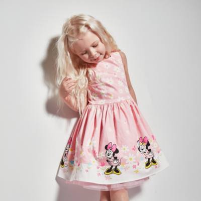Disney Store Minnie Mouse Pink Dress For Kids
