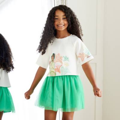 Camiseta y falda infantiles Tiana, Tiana y el Sapo, Disney Parks