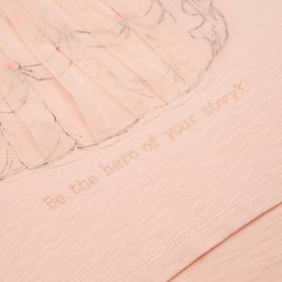 Belle Blush Top For Kids
