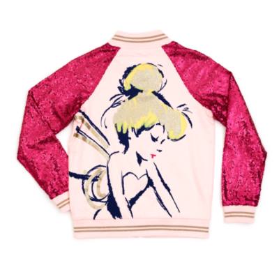 Disney Store Tinker Bell Bomber Jacket For Kids