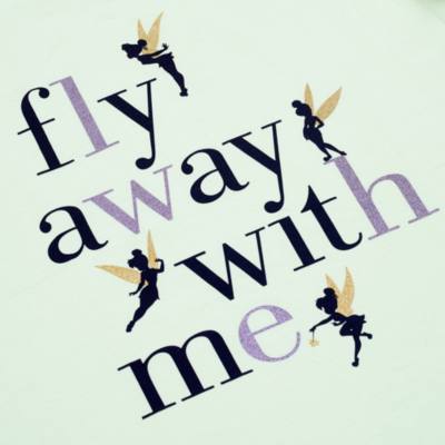 Tinker Bell 'Fly Away With Me' T-Shirt For Kids