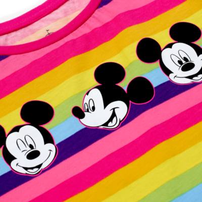 Mickey Mouse Striped T-Shirt For Kids