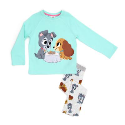 Disney Store - Furrytale Friends - Susi und Strolch - Leggings und Sweatshirt Set f&uuml;r Kinder