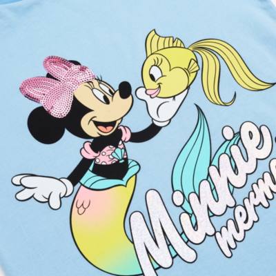 Disney Store - Minnie Maus - Meerjungfrauen T-Shirt f&uuml;r Kinder