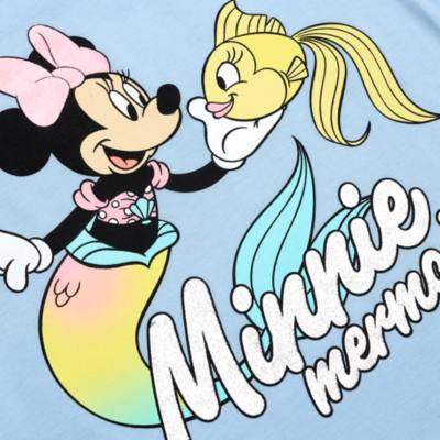 Disney Store - Minnie Maus - Meerjungfrauen T-Shirt f&uuml;r Kinder