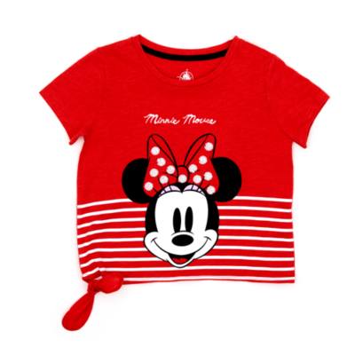 Disney Store Minnie Rocks the Dots Tie-Front T-Shirt For Kids