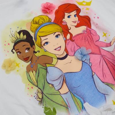Disney Store Disney Princess Tie-Front T-Shirt For Kids