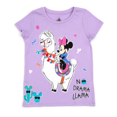 Disney Store - Minnie Maus - Lama T-Shirt f&uuml;r Kinder