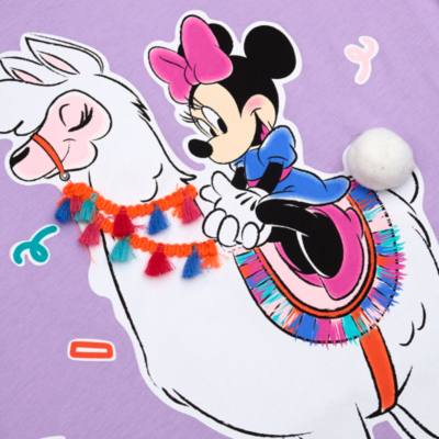Disney Store - Minnie Maus - Lama T-Shirt f&uuml;r Kinder