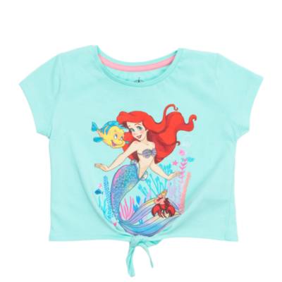 The Little Mermaid Tie-Front T-Shirt For Kids
