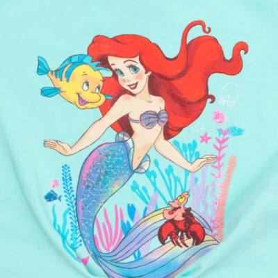 The Little Mermaid Tie-Front T-Shirt For Kids