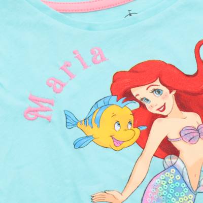 The Little Mermaid Tie-Front T-Shirt For Kids