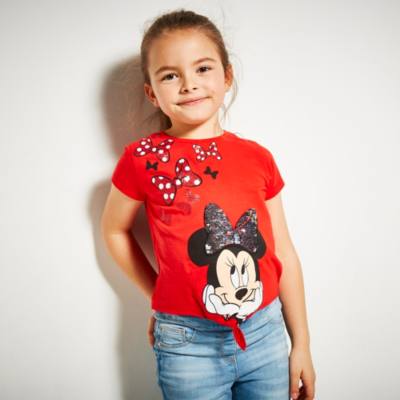 Minnie Mouse Tie-Front T-Shirt For Kids