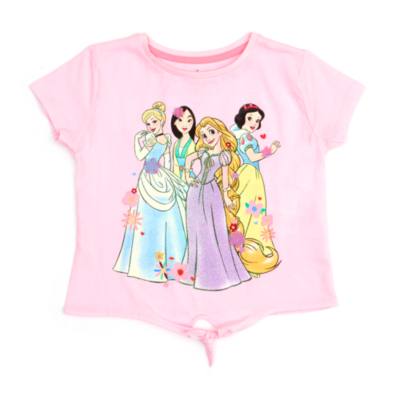 Disney Princess Tie-Front T-Shirt For Kids