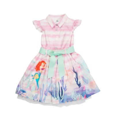 Disney Store Arielle Die Meerjungfrau Bedrucktes Kleid Fur Kinder Shopdisney