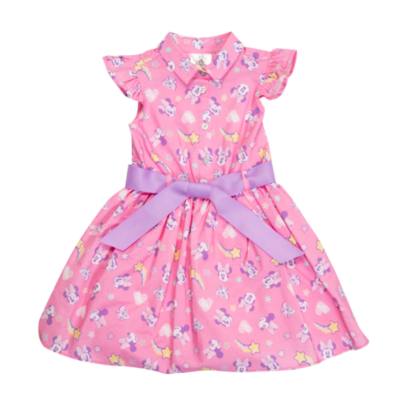 Minnie Mouse Mystical Printed Dress For Kids