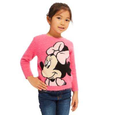 Disney Store - Minnie Maus - Flauschiger Pullover f&uuml;r Kinder