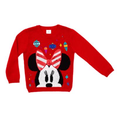 Disney Store - Share the Magic - Minnie Maus - Weihnachtspullover f&uuml;r Kinder