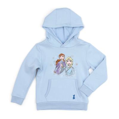 Disney Frozen Juniors Womens White Go North Elsa Hoodie Sweatshirt