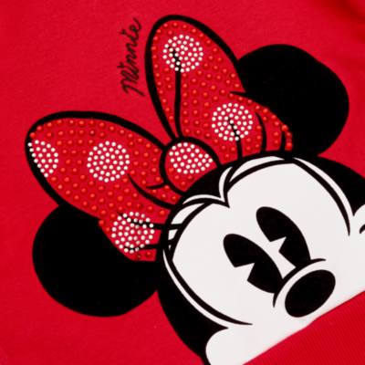 Disney Store Minnie Mouse Hooded Sweatshirt For Kids