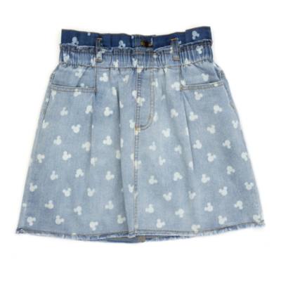 Disney Store Minnie Mouse Denim Skirt For Kids