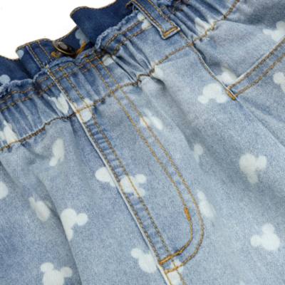 Disney Store Minnie Mouse Denim Skirt For Kids