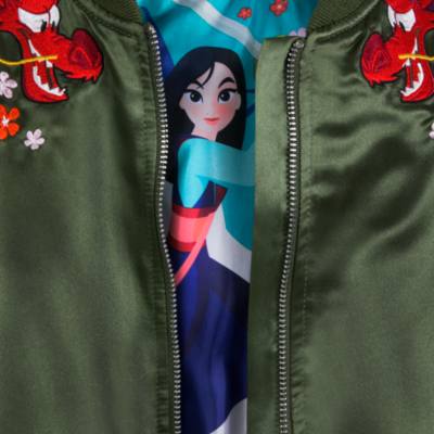Disney Store Mulan Bomber Jacket For Kids