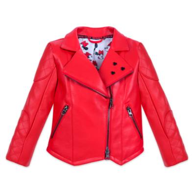 Disney Store Minnie Rocks the Dots Biker Jacket For Kids