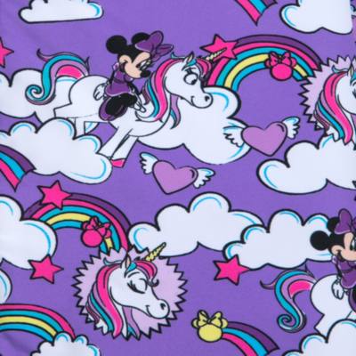Disney Store Minnie Mouse Unicorn Packable Raincoat For Kids