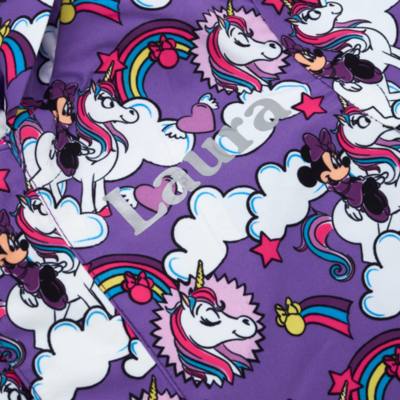Disney Store Minnie Mouse Unicorn Packable Raincoat For Kids