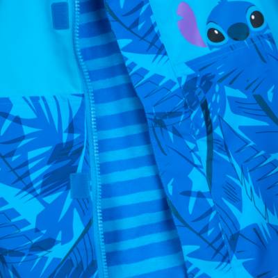 Disney Store Stitch Packable Raincoat For Kids